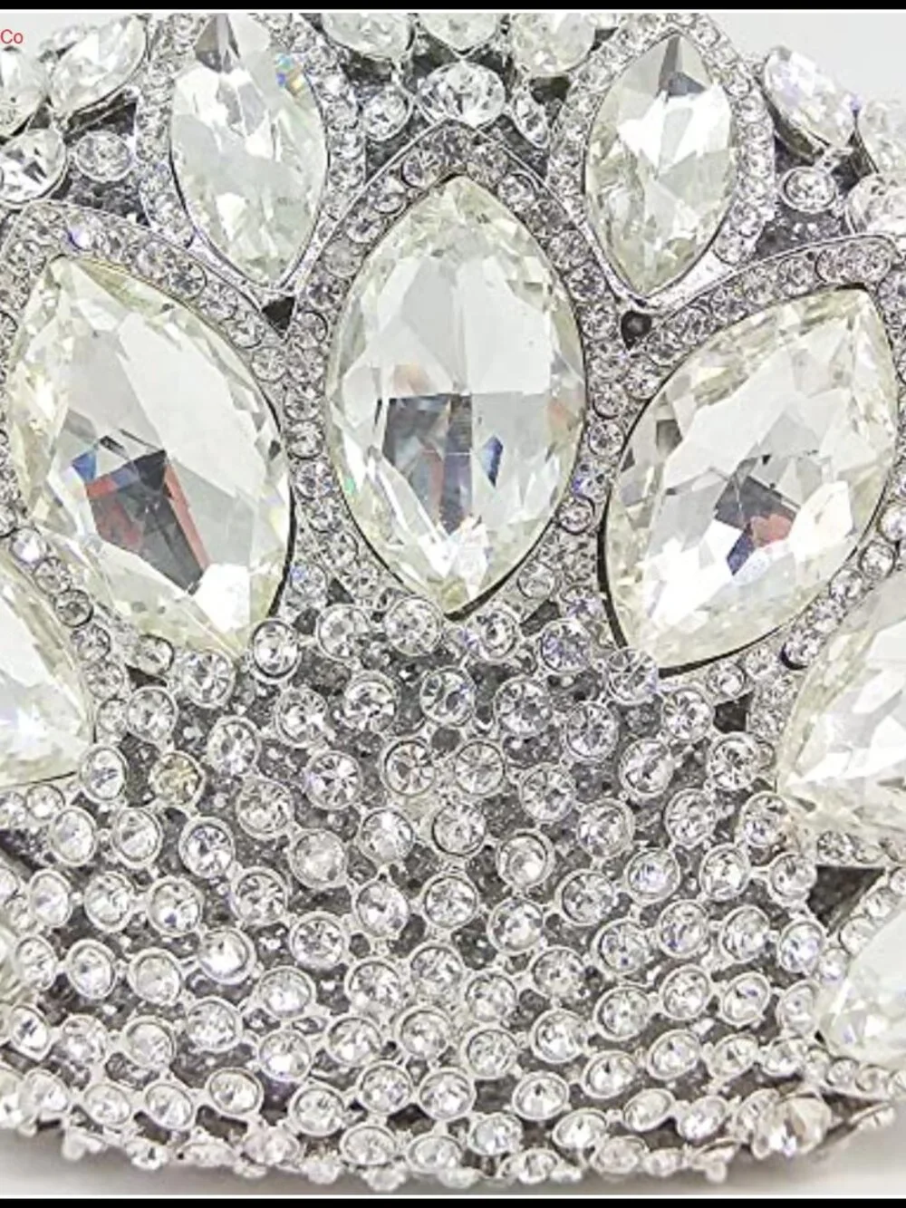 Peacock Crystal Clutch Evening Bag Rhinestone Bridal Wedding Purse Mini